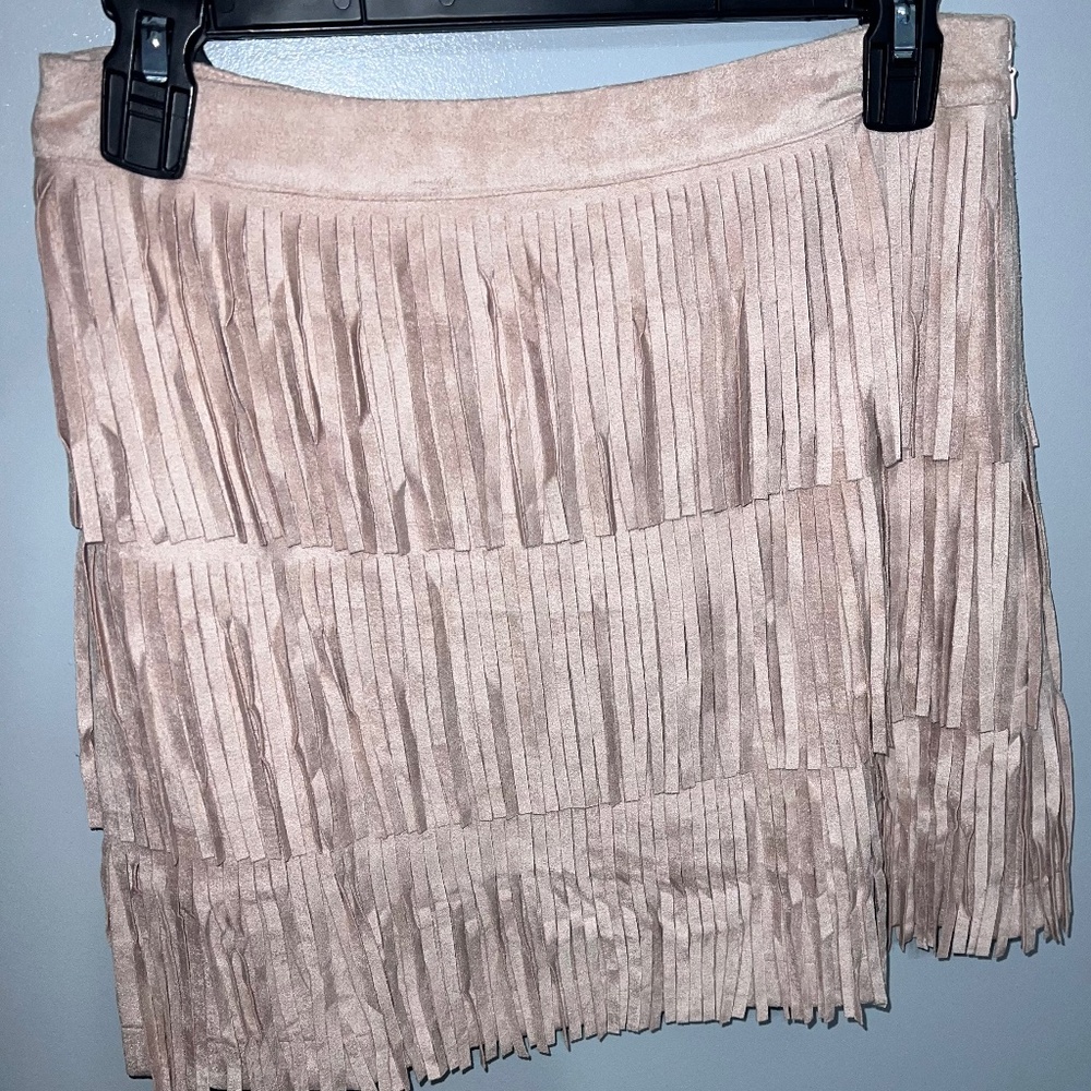 Fringe skirt/body suit